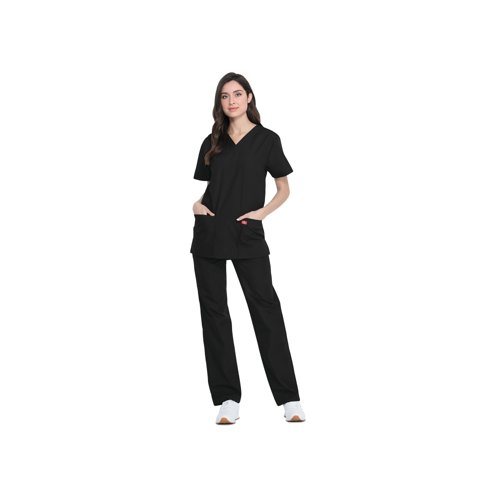 Dickies DKP520C Unisex Scrub Set Top and Trouser Black Size M DKP520C/BLAC/M