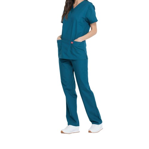 Dickies Unisex Scrub Set Top/Trs Caribbean Blue 3XL DKP520C/CARI/3XL