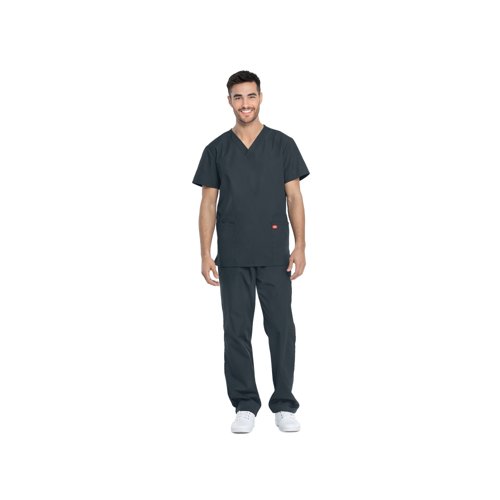Dickies DKP520C Unisex Scrub Set Top and Trouser Pewter Size 2XL DKP520C/PEWT/2XL