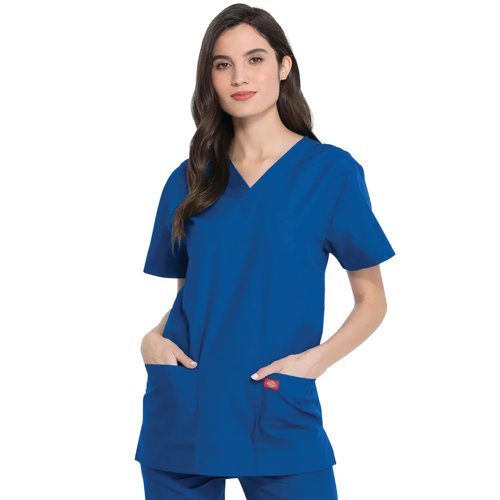 Dickies Unisex Scrub Set Top and Trouser Royal Blue L DKP520C/ROYA/L