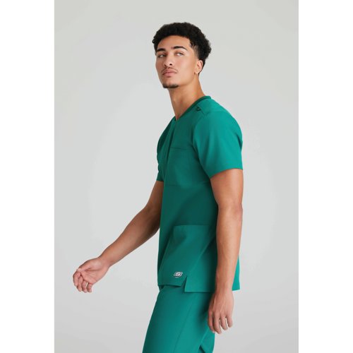 Skechers Thesis Scrub Top Hunter Green L S SKT193/HUNT/L