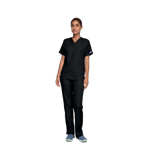 Cherokee Unisex Scrub Top Black L CH4700/BLAC/L