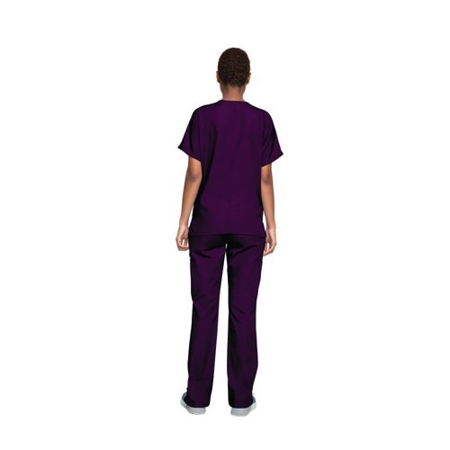 Cherokee Unisex Scrub Top Eggplant L CH4700/EGGP/L