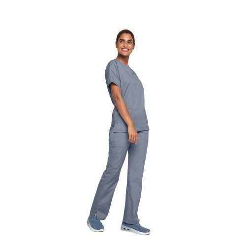 Cherokee Unisex Scrub Top Grey XL CH4700/GREY/XL