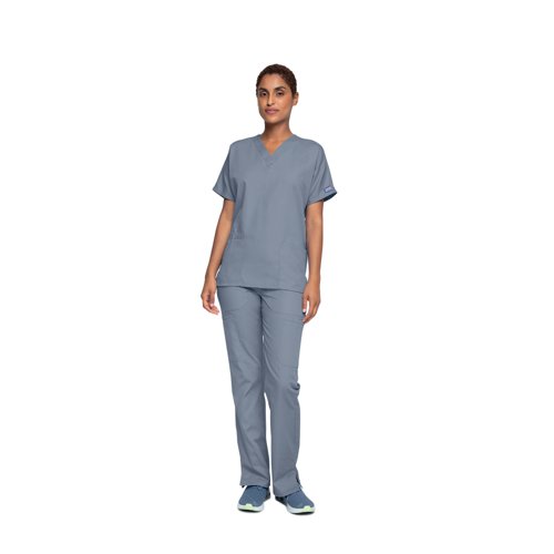 Cherokee Unisex Scrub Top Grey XS CH4700/GREY/XS