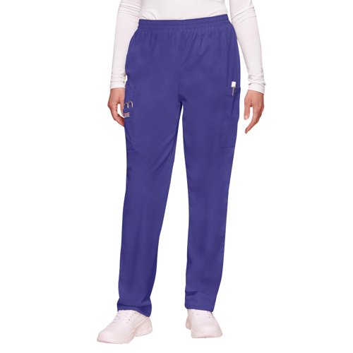 Cherokee CH4200 Elasticated Scrub Trouser Grape Size XS CH4200/GRAP/XS