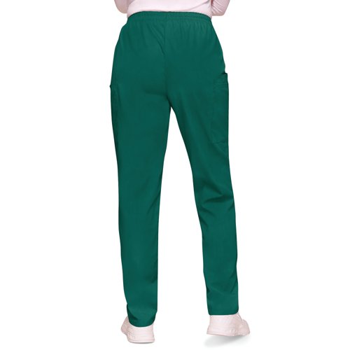 WIS25112 | Designed with a casual unisex style, with the Cherokee 4200 cargo scrub pants, you get an elasticated waist with a natural rise and tapered leg which makes for a perfect fit. The trousers feature two cargo style pockets, a mobile phone pocket and one outside scissor pocket and a small Cherokee Scrubs logo on the right leg.