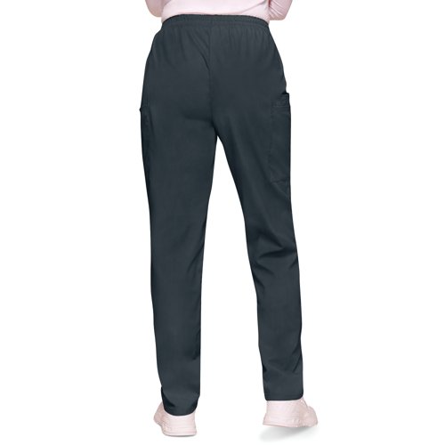 WIS25127 | Designed with a casual unisex style, with the Cherokee 4200 cargo scrub pants, you get an elasticated waist with a natural rise and tapered leg which makes for a perfect fit. The trousers feature two cargo style pockets, a mobile phone pocket and one outside scissor pocket and a small Cherokee Scrubs logo on the right leg.