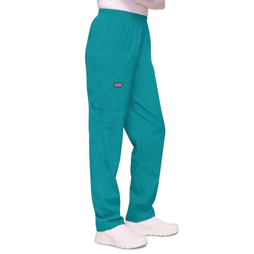 Cherokee Unisex Elasticated Scrub Trouser Teal XL CH4200/TEAL/XL