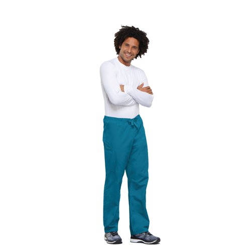 Cherokee Drawstring Scrub Trouser Caribbean Blue XL CH4100/CARI/XL