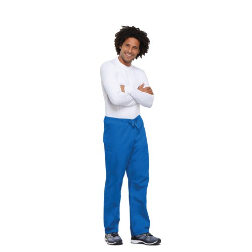 Cherokee Drawstring Scrub Trouser Royal Blue S CH4100/ROYA/S