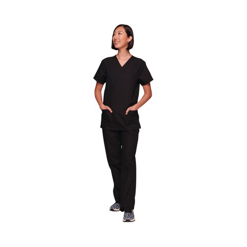Cherokee WW530C Unisex Scrub Set Top and Trouser Black Size L WW530C/BLAC/L