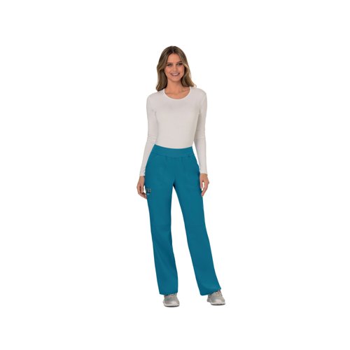 Cherokee Revolution Female Cargo Trousers Caribbean Blue M CHWW110/CARI/M