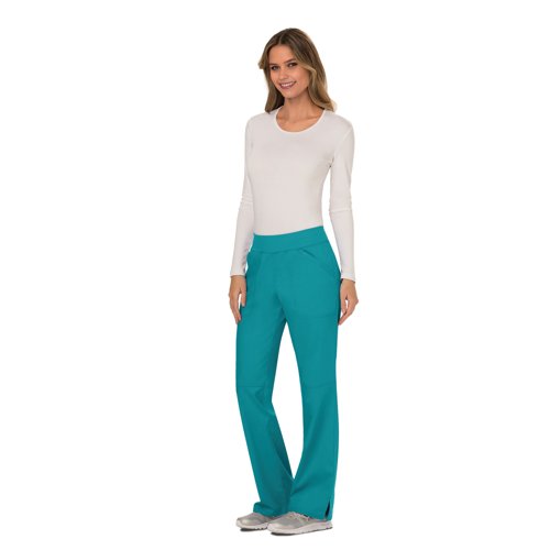 Cherokee Revolution Women's Cargo Trousers Teal Blue L CHWW110/TEAL/L