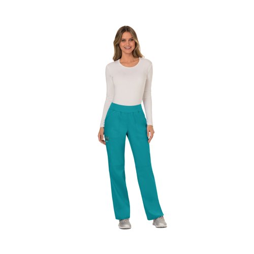 Cherokee Revolution Female Cargo Trousers Teal Blue XXS CHWW110/TEAL/XXS