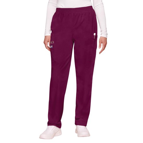 Cherokee CH4200 Elasticated Scrub Trouser Wine Size 5XL CH4200/WINE/5XL