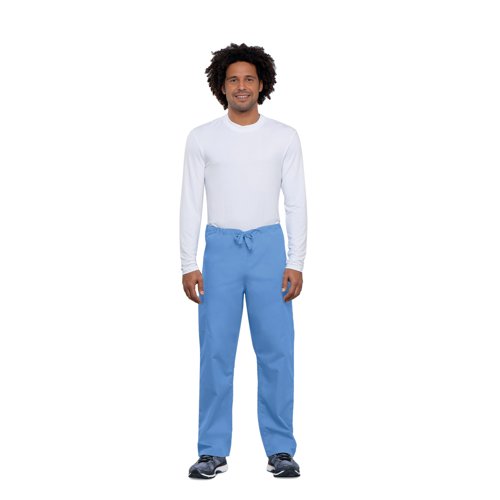 Cherokee Unisex Drawstring Scrub Trousers Ceil Blue 5XL CH4100/Ceil Blue/5XL