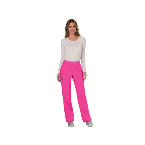 Cherokee Revolution Female Cargo Trousers Electric Pink XXS CHWW110/EPIN/XXS