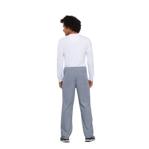 WIS29709 | Perfect for healthcare professionals, the Cherokee 4100 Unisex Scrub Trouser combines comfort and functionality. These versatile trousers feature an adjustable drawstring waist, practical cargo pocket with mobile phone compartment, and durable 65% polyester 35% cotton fabric. Machine washable up to 60 degrees. These scrubs deliver both style and practicality for medical workplace needs.