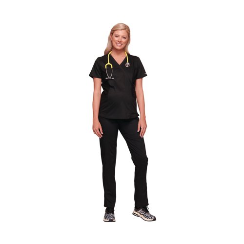 Cherokee Revolution WWE688 Maternity Top Black Size XXS WWE688/BLAC/XXS