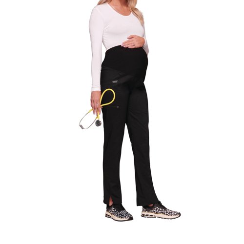 WIS30102 | WWE155 Maternity Pull-on Trousers from the Cherokee Revolution range made to grow with you. Please order in your usual pre-pregnancy size.