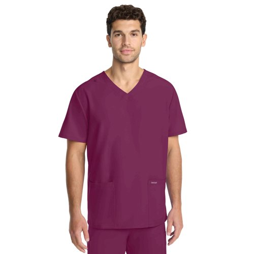 WIS32108 | Experience professional healthcare workwear with the Cherokee Originals Ultra Unisex V-Neck Scrub Top. Engineered with advanced PROTX2 fabric technology, this versatile scrub offers antimicrobial protection and superior comfort. Two spacious patch pockets, two-way mechanical stretch, and a classic unisex fit make this the ultimate choice for medical professionals seeking practical, stylish, and hygienic workwear. Machine washable for easy maintenance.