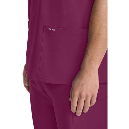 Cherokee Originals Ultra Unisex V-Neck Scrub Top - Professional Medical Workwear with Advanced Fabri
