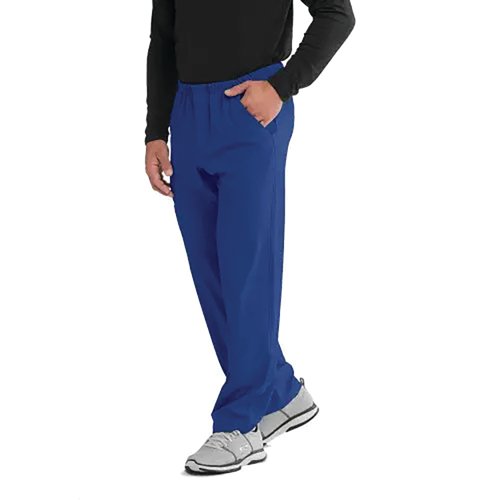 WIS36441 | The Structure Unisex scrub trousers from Skechers (by Barco) are a straight leg, elasticated waist trouser incorporating many modern fabric features such as a spandex 4 way stretch, soil release and moisture wicking - a contemporary fabric technology which pulls moisture away from the skin, providing dryness and comfort for your whole shift. These scrub trousers are made using recycled materials and every pair has saved 7 plastic bottles from landfill.