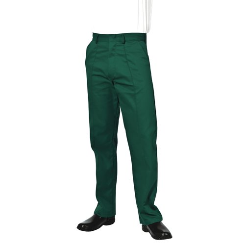 Work in Style MT037 Male Healthcare Trouser Bottle Green Size 46 in MT037/BOTT/46