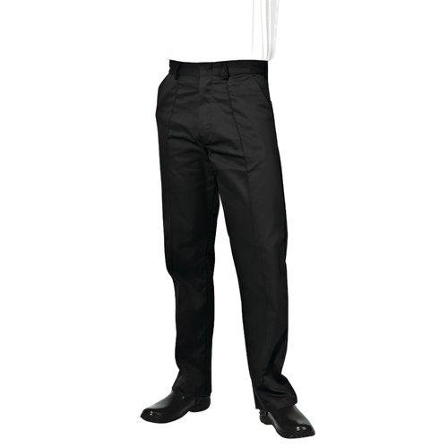 Work in Style MT037 Male Healthcare Trouser Black Size 30 in MT037/BLAC/30