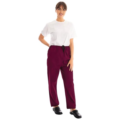 Unisex Combat Scrub Trouser Maroon L 534LWT/MARO/L