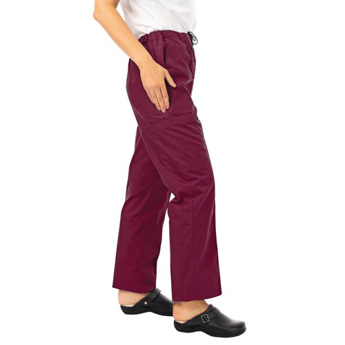 534LWT Unisex Combat Scrub Trouser Maroon Size M 534LWT/MARO/M