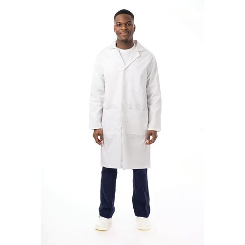 Work in Style Prof Unisex Laboratory Coat White 32 EEUNC/WHIT/32