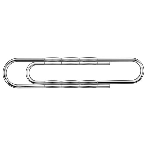 Paperclips Giant Wavy 73mm 100 Pack 32501