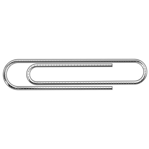 WS33321 | These giant serrated paperclips are made from strong and flexible wire that binds your work together while providing easy access to your papers. This pack contains 100 giant serrated paperclips measuring 73mm.