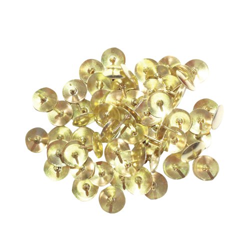 Brass Drawing Pins 9.5mm (1000 Pack) 34231 Notice Board Accessories WS34231