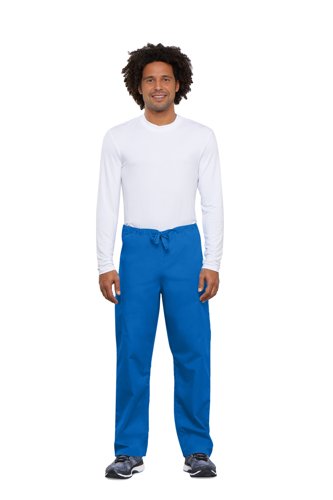 Cherokee Unisex Drawstring Scrub Trousers Royal Blue 2XL CH4100/ROYA/2XL
