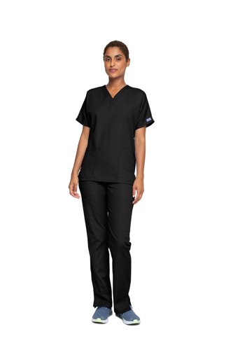 Cherokee Unisex Scrub Top Black 3XL CH4700/BLAC/3XL