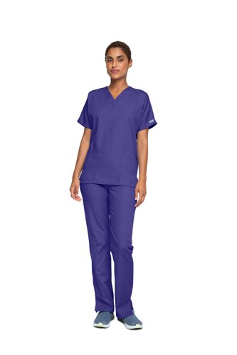 Cherokee Unisex Scrub Top Grape 2XS CH4700/GRAP/XXS