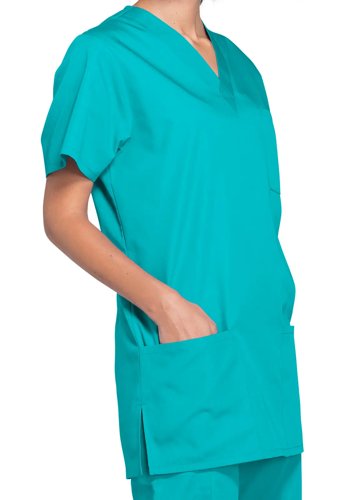 Cherokee Professional V-Neck Scrub Top: Comfortable Medical Workwear for Healthcare Professionals Te