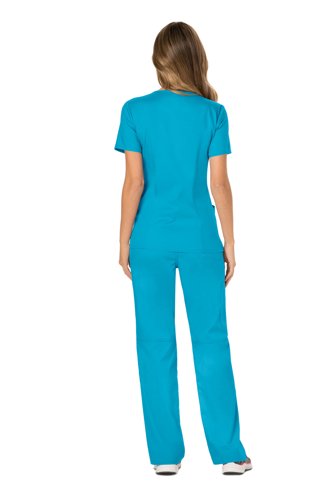 Cherokee Revolution WW610 Mock Wrap Top: Professional Medical Scrub with Ultimate Comfort and Functi