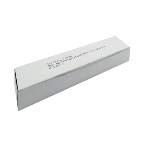 Clear Ruler 30cm (Pack of 20) 801697