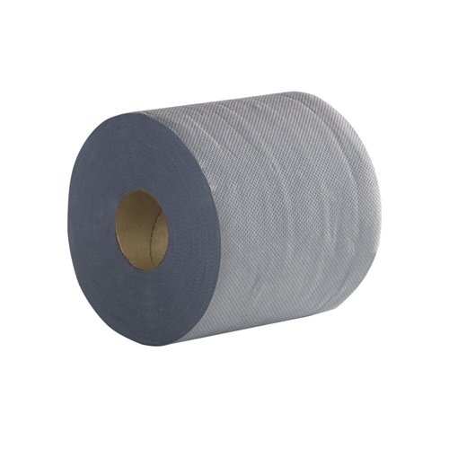 2-Ply Centre Feed Roll Laminated Embossed 300 Sheets Blue (Pack of 6) ACTIV-B