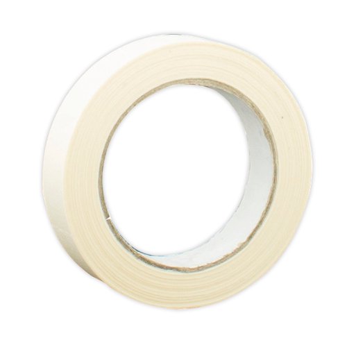 General Purpose 25mmx50m White Masking Tape (Pack of 9) 07517