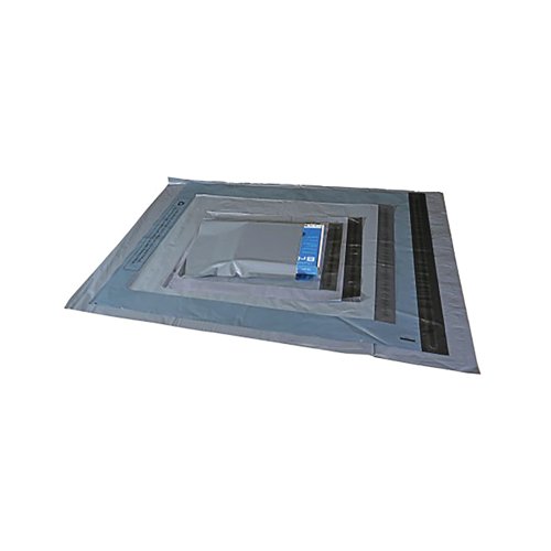 LSM Recycled Polymailers 600x900mm Grey Pack of 200 5060228223266