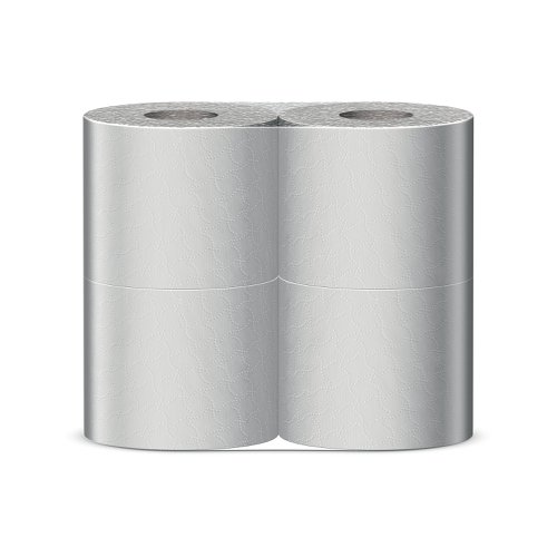 WX43093 | These double ply white toilet rolls offer great value for money and are soft, strong and absorbent. Each roll contains 320 sheets for extended use, making them both economical and efficient. In addition, they are made from 100% recycled paper, enabling you to reduce your carbon footprint and do your bit for the environment. A hollow central tube allows them to be placed on a dispenser for quick and easy access. This pack contains 36 (9 Packs of 4) white rolls.