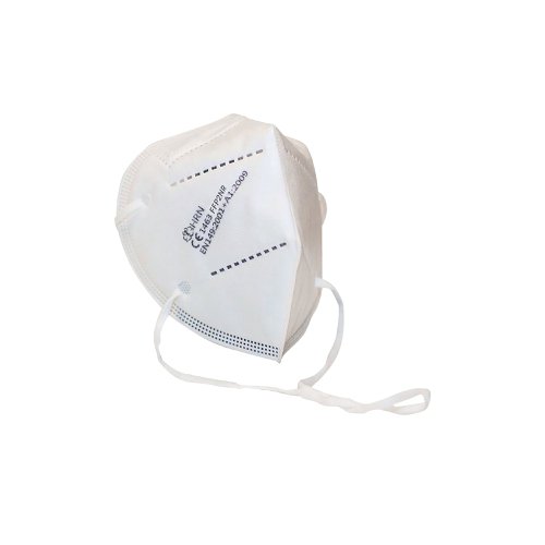 FFP2 Face Mask Non Valved White (Pack of 10) FMFFP2