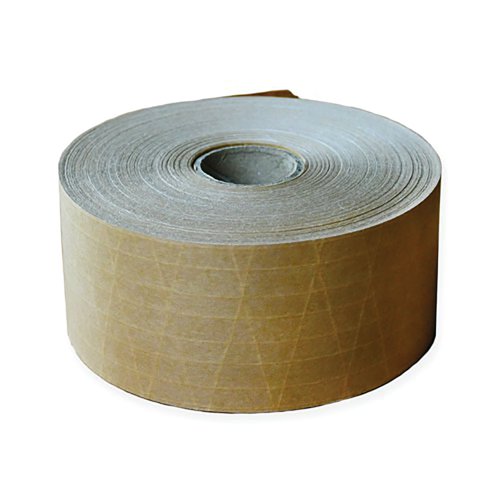 Reinforced Gummed Paper Tape GSI 60mm x 150m Buff 5056301801230