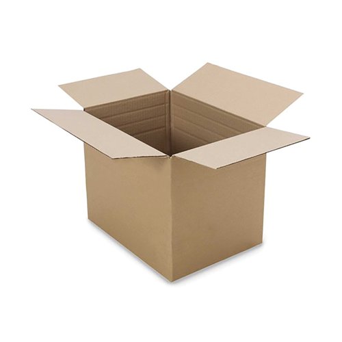 Single Wall Cardboard Carton 457x305x305 Brn Pack of 25 5056301801612