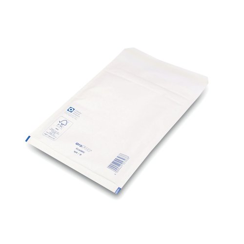 Bubble Lined Envelopes Size 4 180x265mm White (Pack of 100) XKF71449